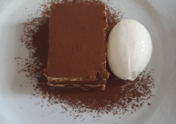 Tiramisu con helado